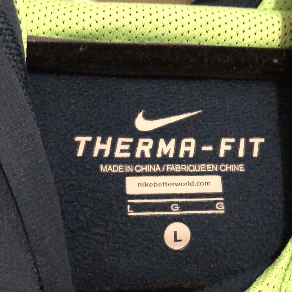 NIKE blue/green hoodie - Picture 6 of 6